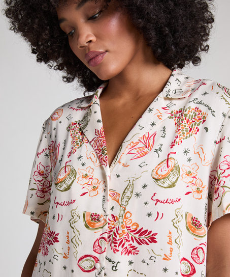 Satin Jacket, White