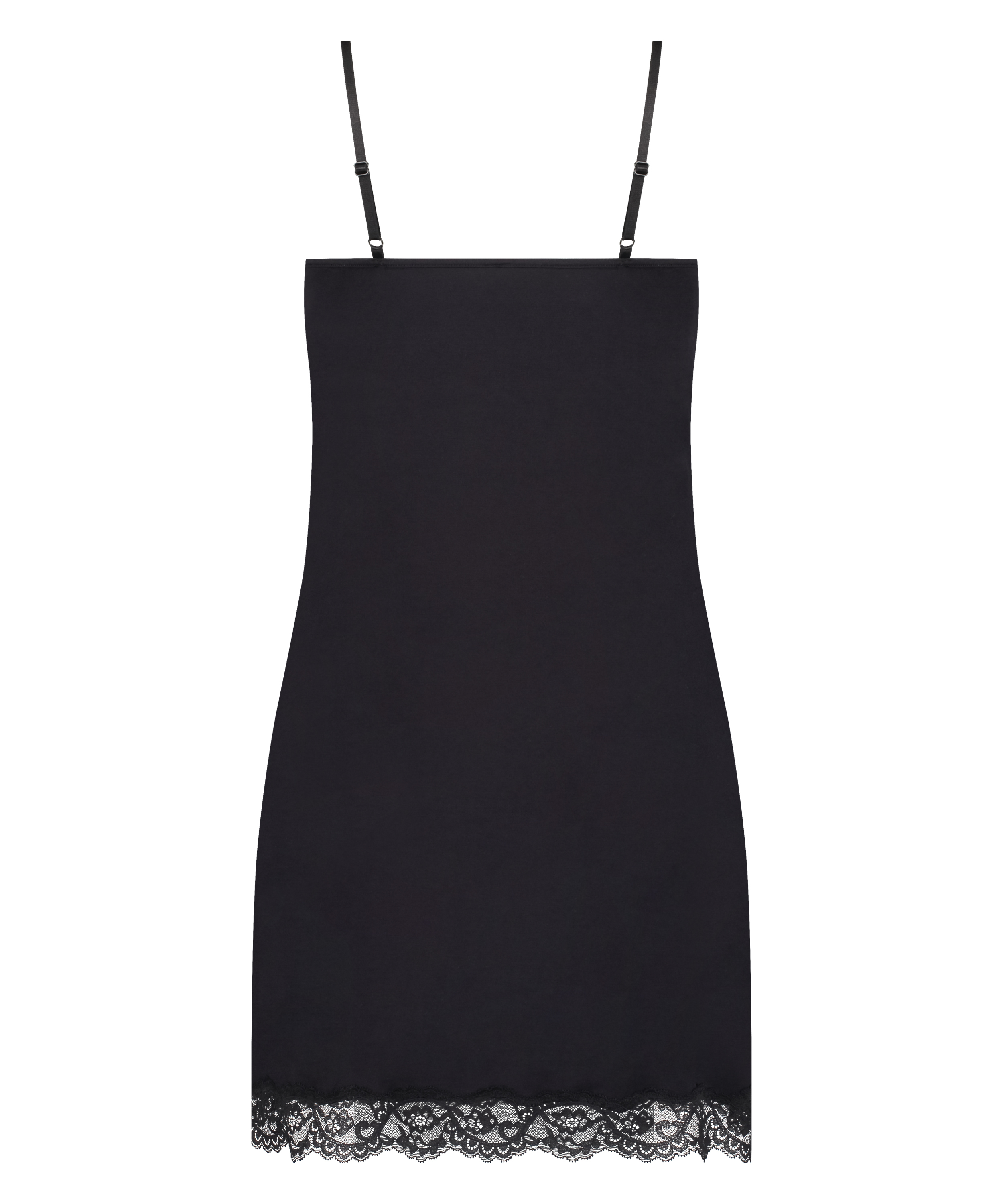 Nova Jersey Slip Dress, Black, main