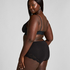 High Waisted Knickers Superslip Lace, Black