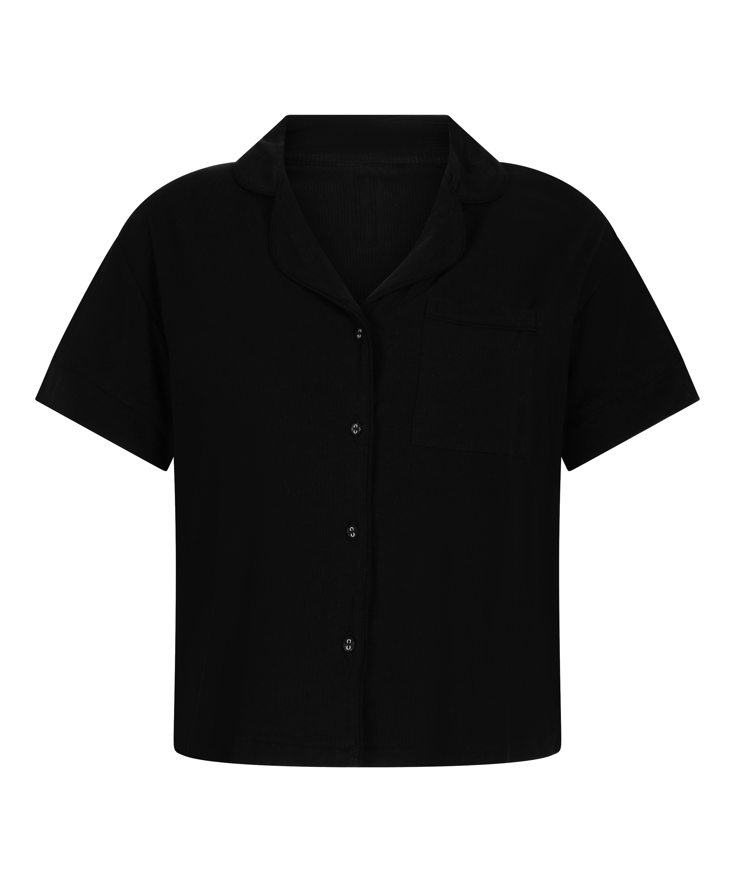 Essential Jersey Short-Sleeved Jacket, Black, main