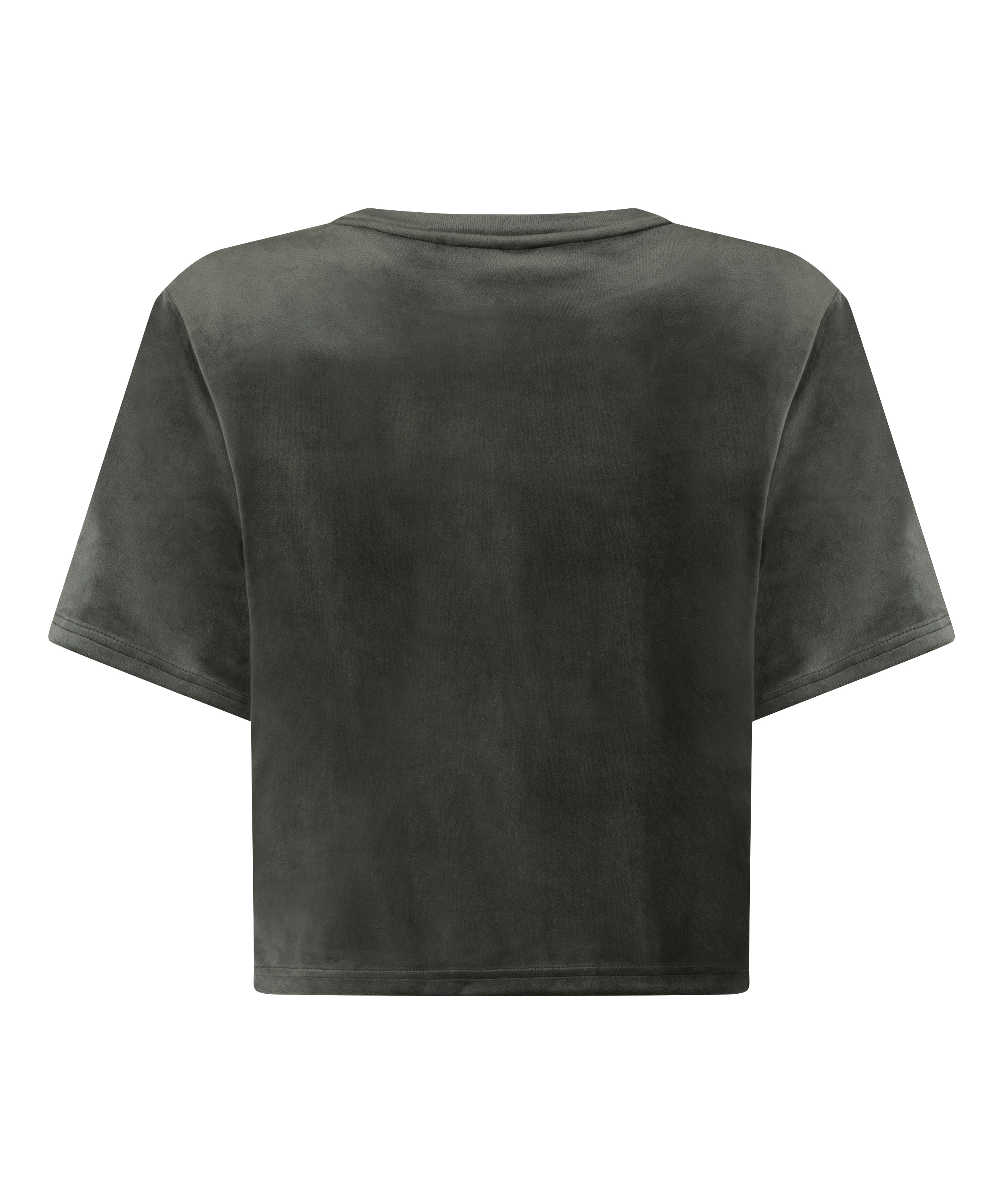 Top Velours Pocket, Green, main