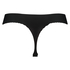 Thong invisible scalloped, Black