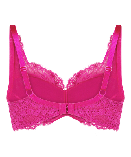 Daisy Non-Padded Underwired Bra, Pink