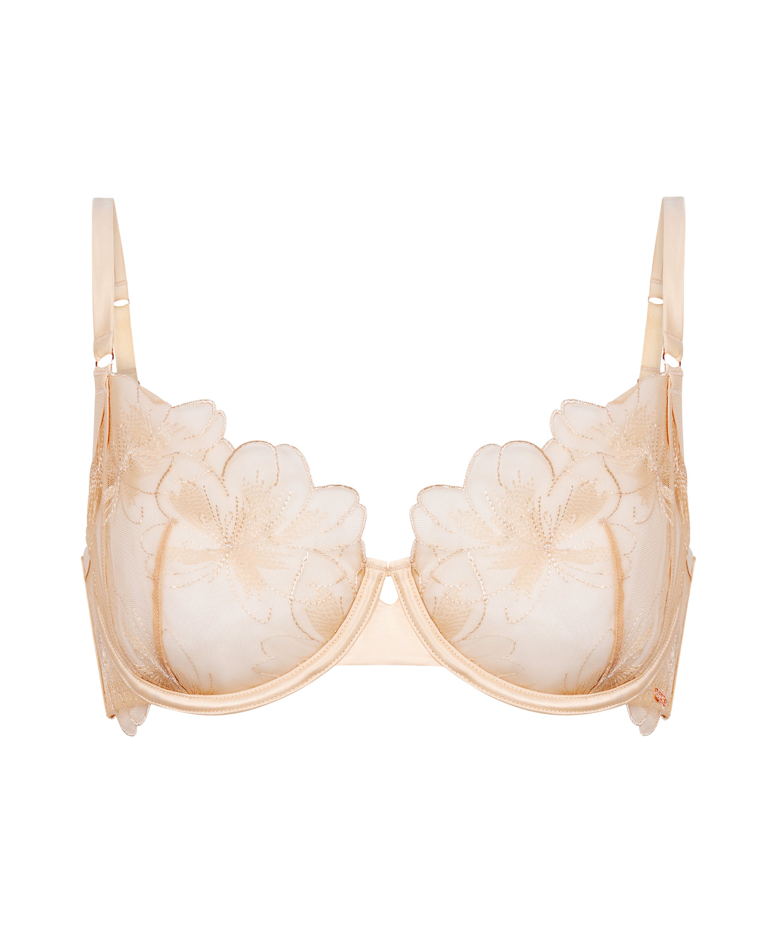 Emilia Non-Padded Underwired Bra, Yellow, main