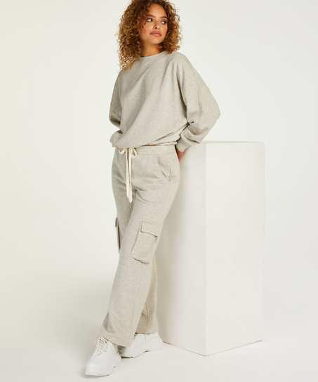 Petite Cargo Joggers, Beige