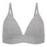 Cotton Bralette, Gray