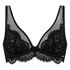 Poppy Non-Padded Underwired Bra, Black