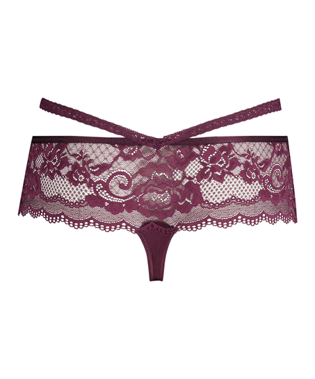 Quinn thong boxers, Purple