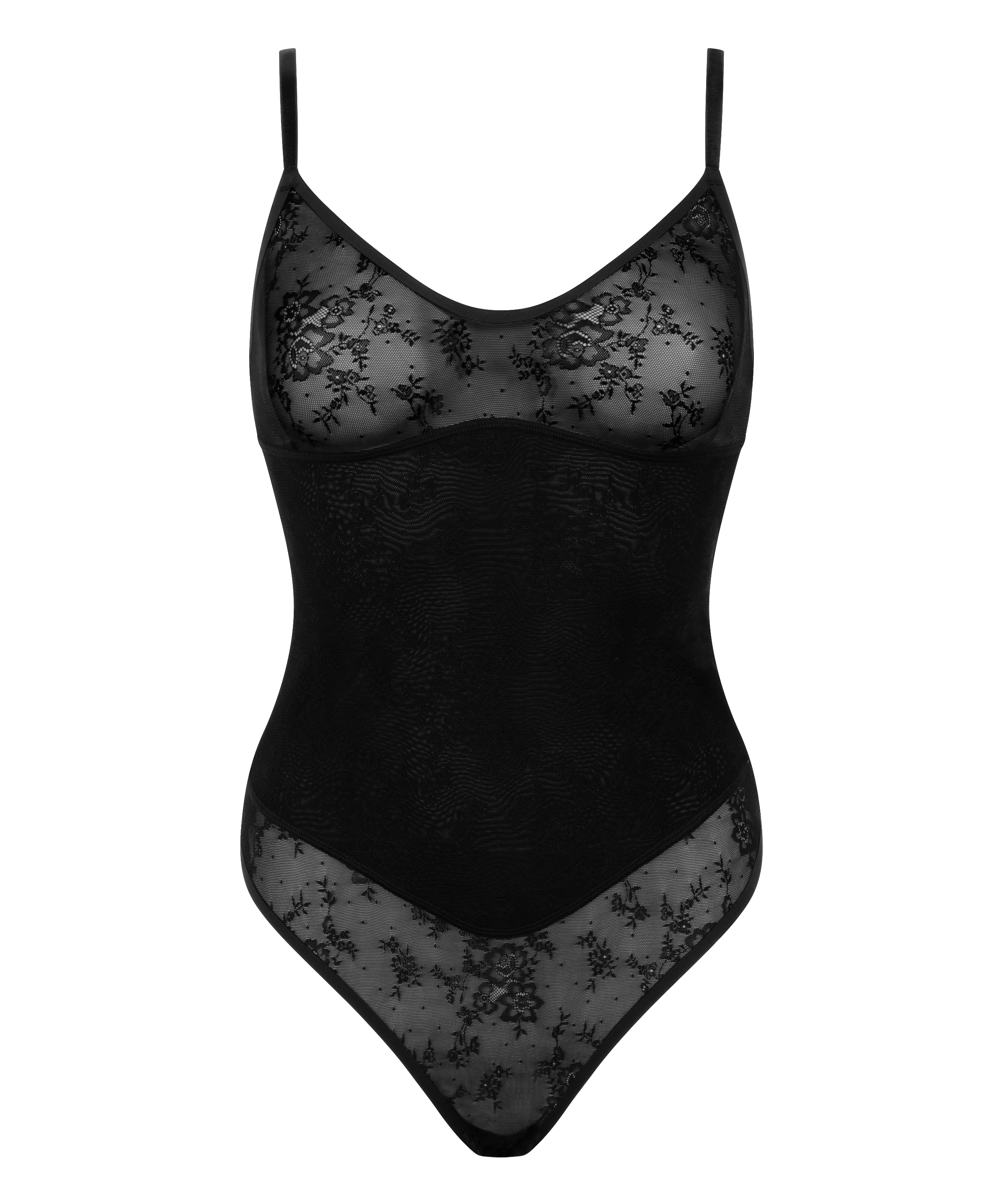 Lace Body, Black, main