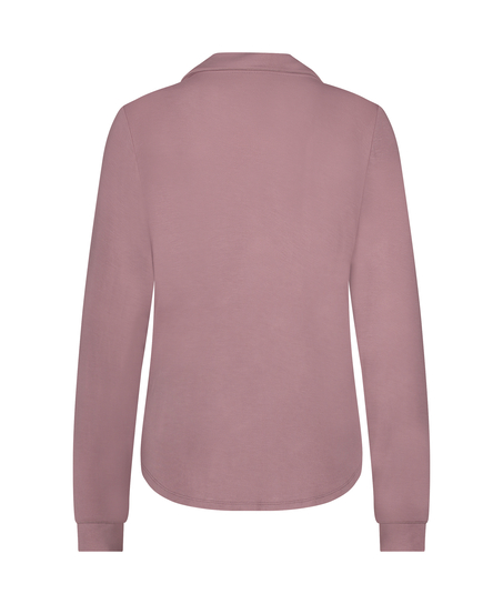 Essential Jersey Long-Sleeved Jacket, Pink