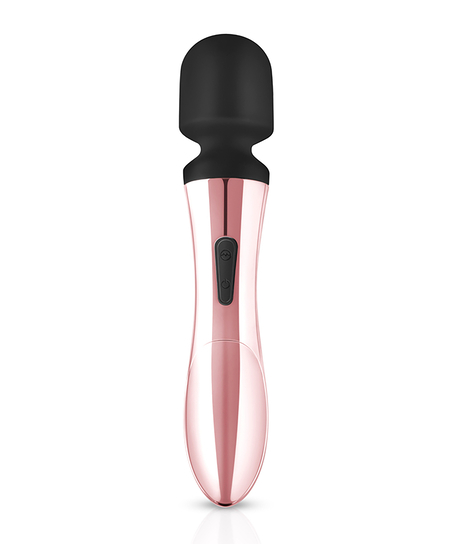 Rosy Gold Nouveau Curve Massager, Pink