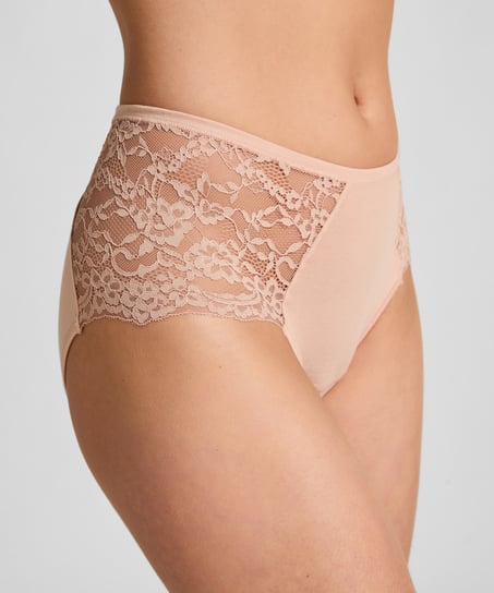 Superslip Midi Lace, Beige