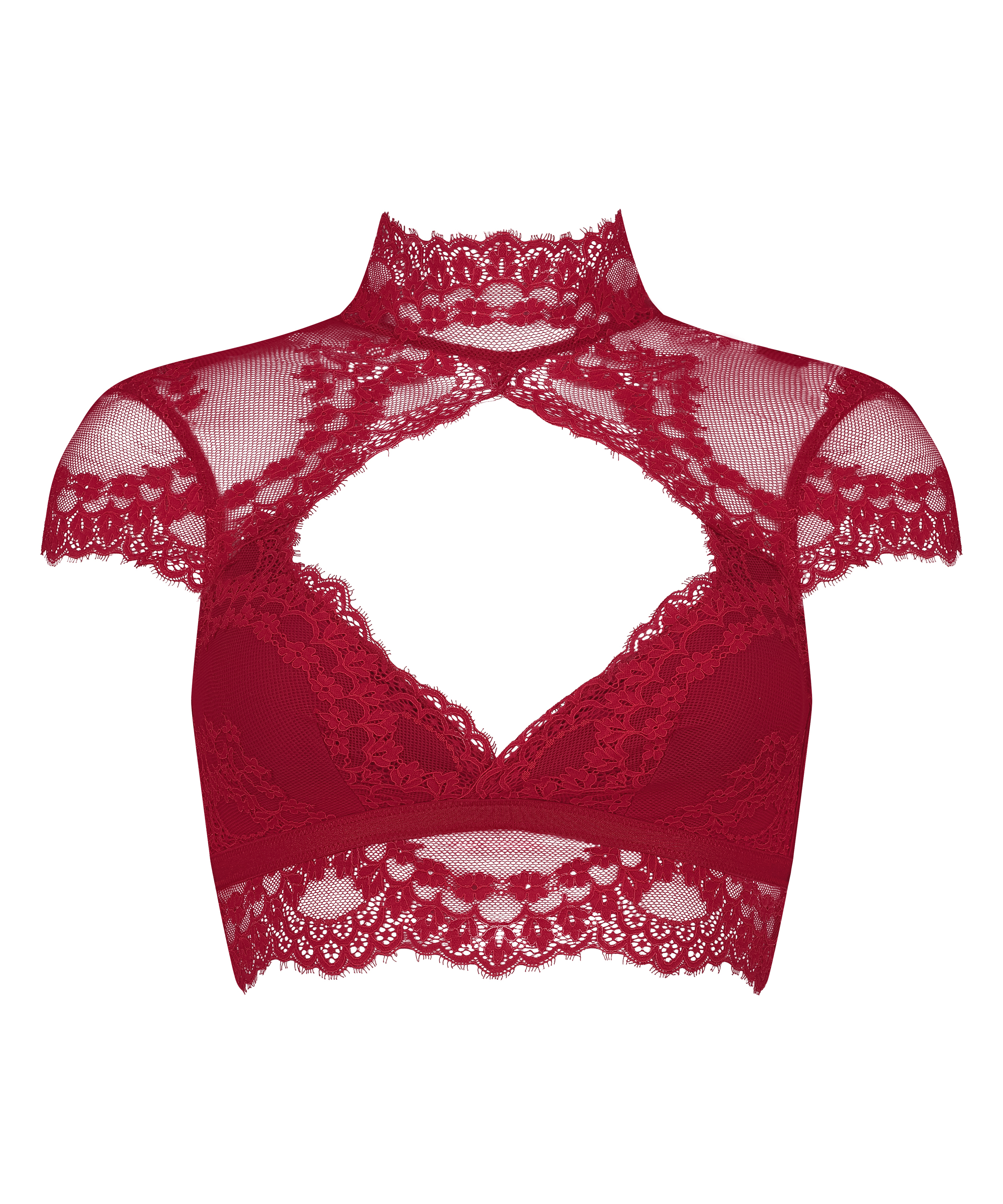 Daisy Bralette, Red, main