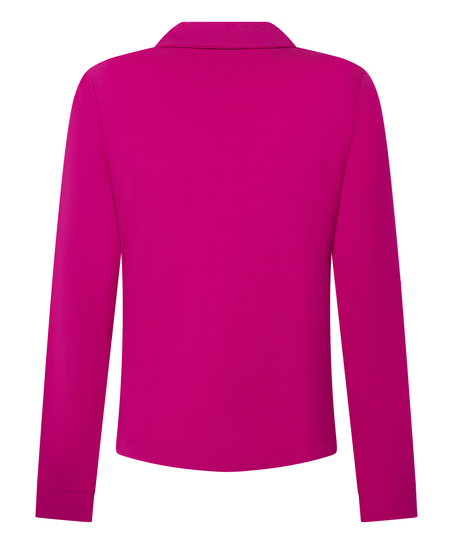 Essential Jersey Long-Sleeved Jacket, Pink