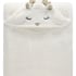 Reindeer cuddly blanket, White
