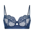 Honey Non-Padded Underwired Bra, Blue
