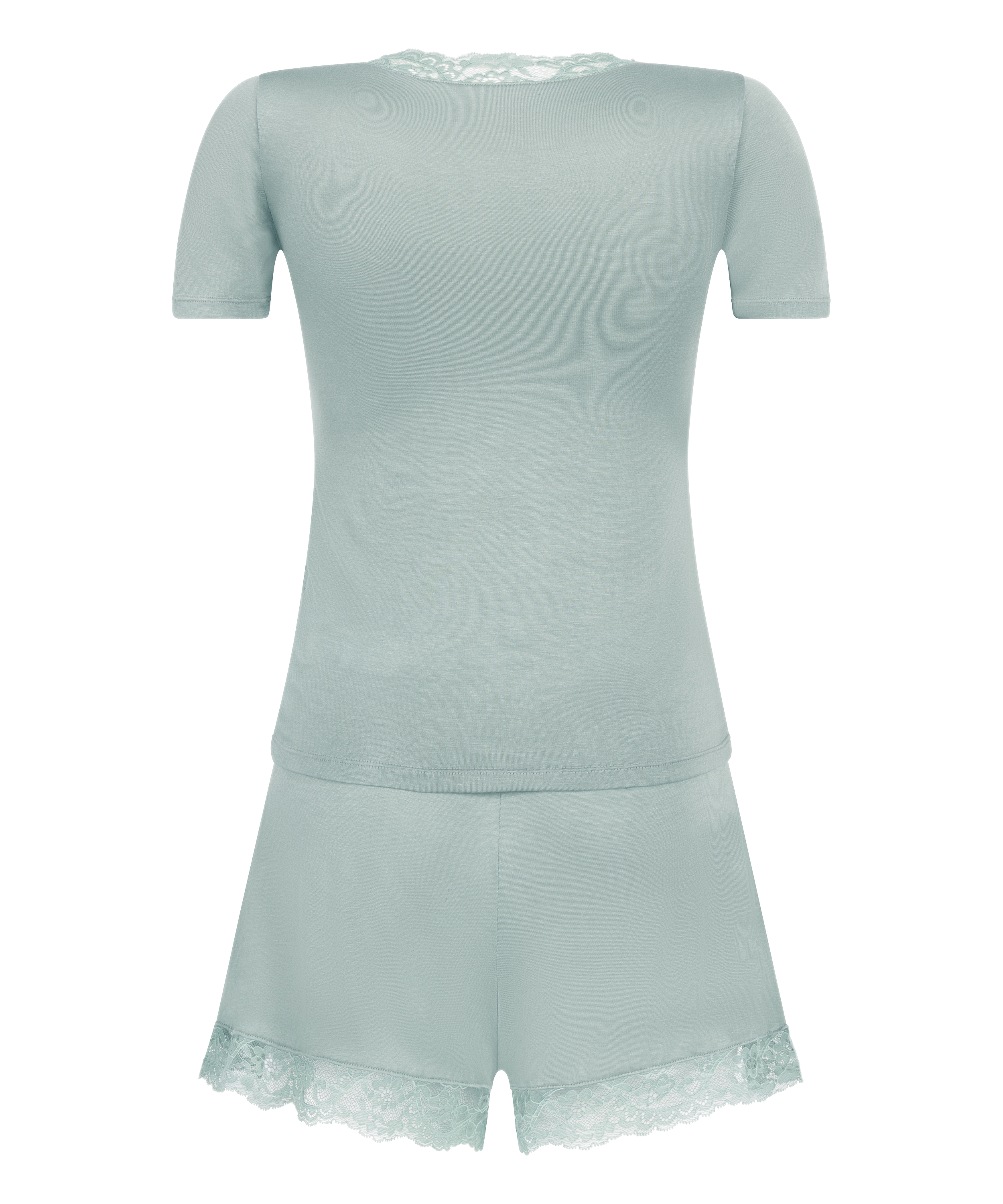 Jersey Pyjama Set, Green, main