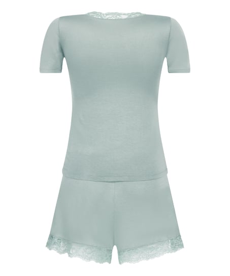 Jersey Pyjama Set, Green