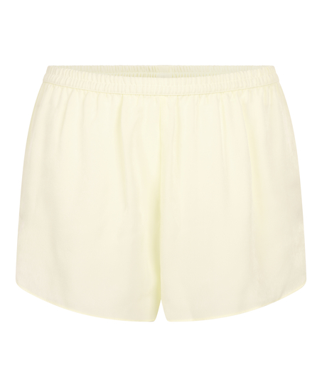 Short Satin Minimal, Yellow