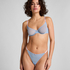 Roza Non-Padded Underwired Bra, Blue