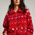 Onesie fleece, Red