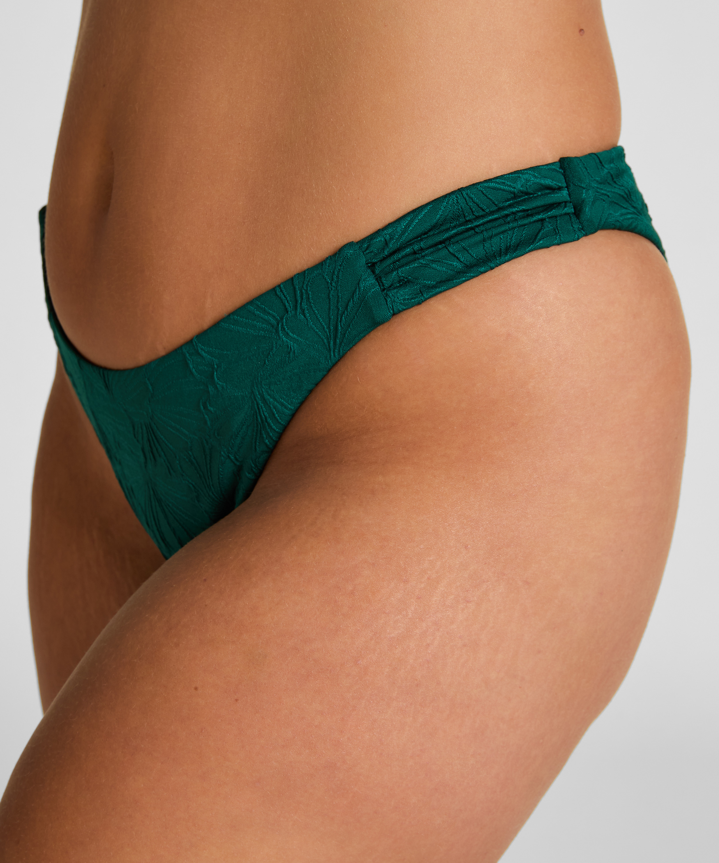 Azua Non-Padded Underwired Bikini Top, Green, main