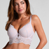 Isadora Padded Underwired Longline Bra, Purple
