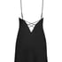 Kae Slip Dress, Black