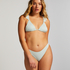 Fiji High-Leg Bikini Bottoms, Blue