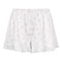 Short Pointelle, White