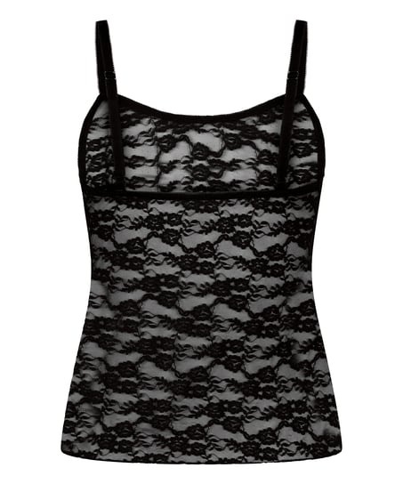 Cami Allover Lace, Black