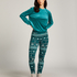Legging Velours, Blue