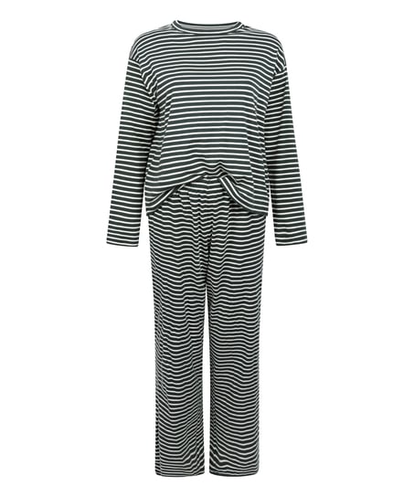Pyjamaset Cotton Jersey, Green