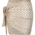 Beach Sequin Pareo, Beige
