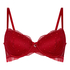 Cordelie Padded Underwired Bra, Red