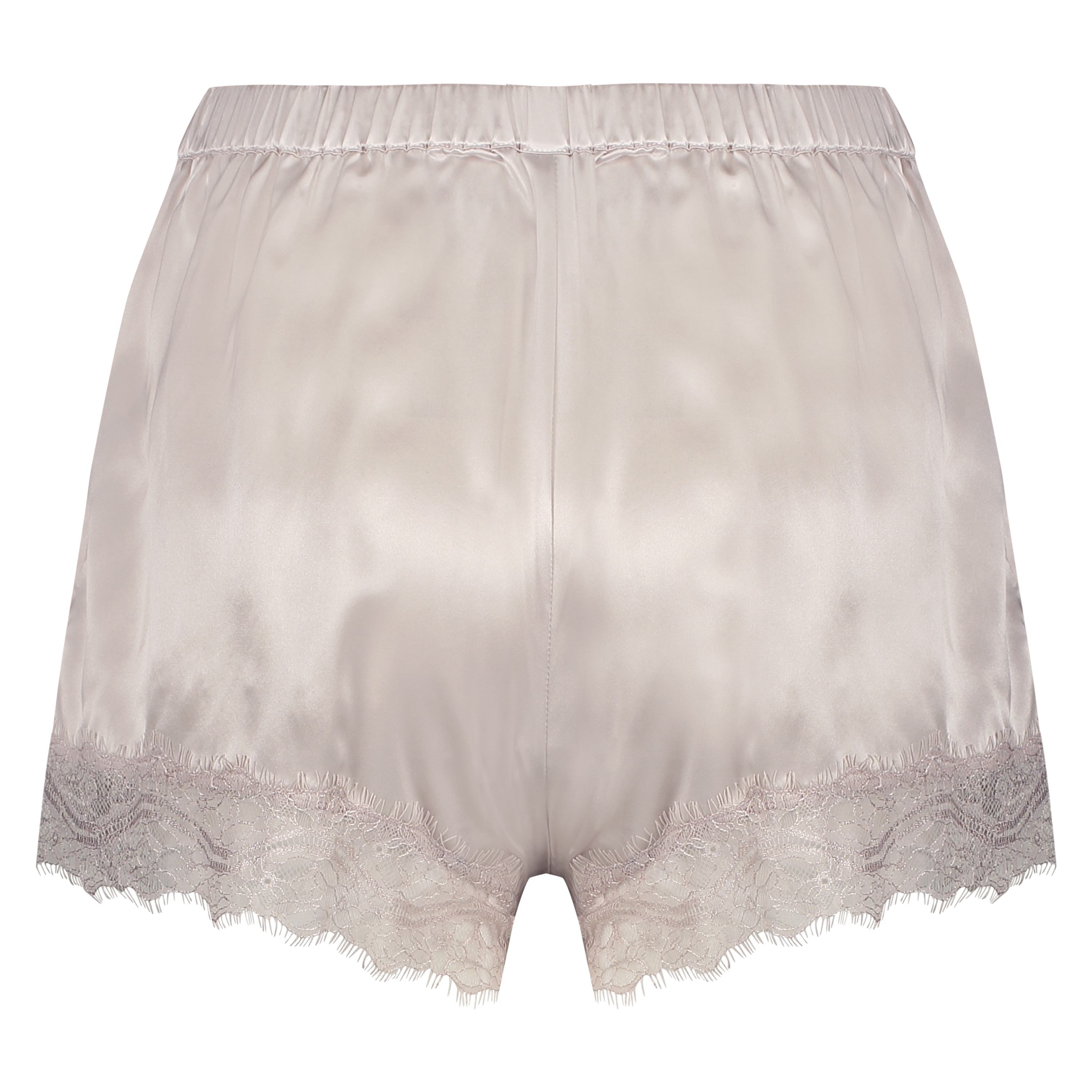 Silk pyjama shorts, Pink, main