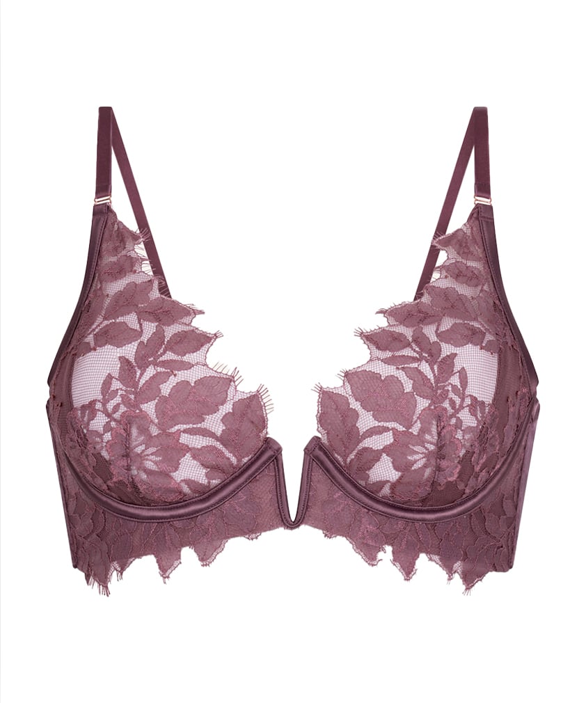 Malou Non-Padded Underwired Bra, Purple, main