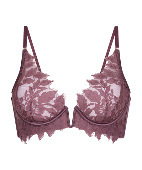 Malou Non-Padded Underwired Bra, Purple