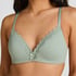 Lola Padded Non-Wired Bra, Green