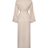Satin Kimono, Beige