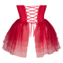 Private Tutu Corset, Red