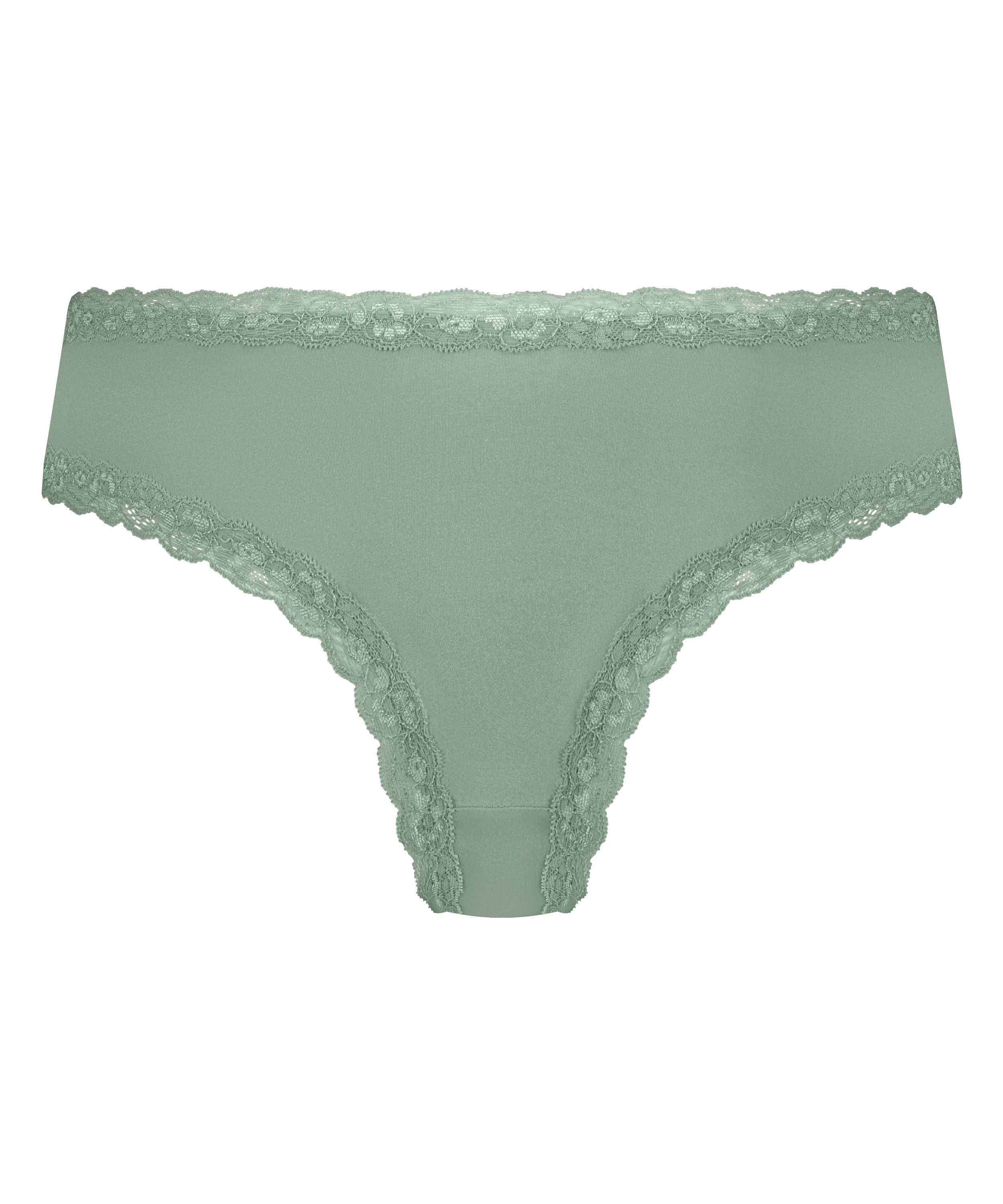 London V-shaped Brazilian, Green, main