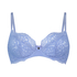 Marine Non-Padded Underwired Bra, Blue