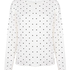 Pyjama Top Loose Pointelle, White
