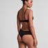 London V-shaped Brazilian, Black