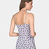 Ditsy top, Purple