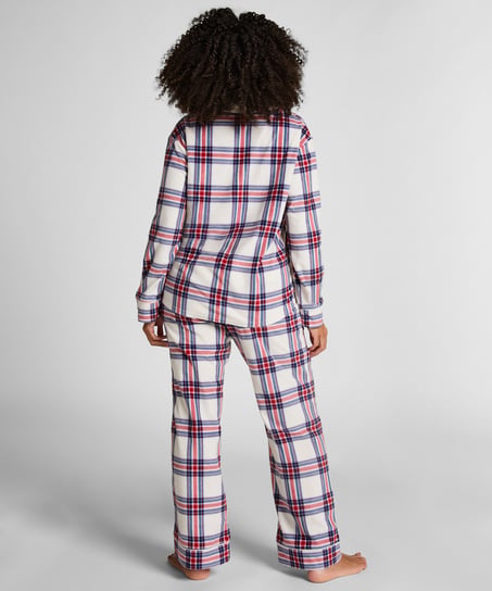 Pyjamaset Polar Fleece, White