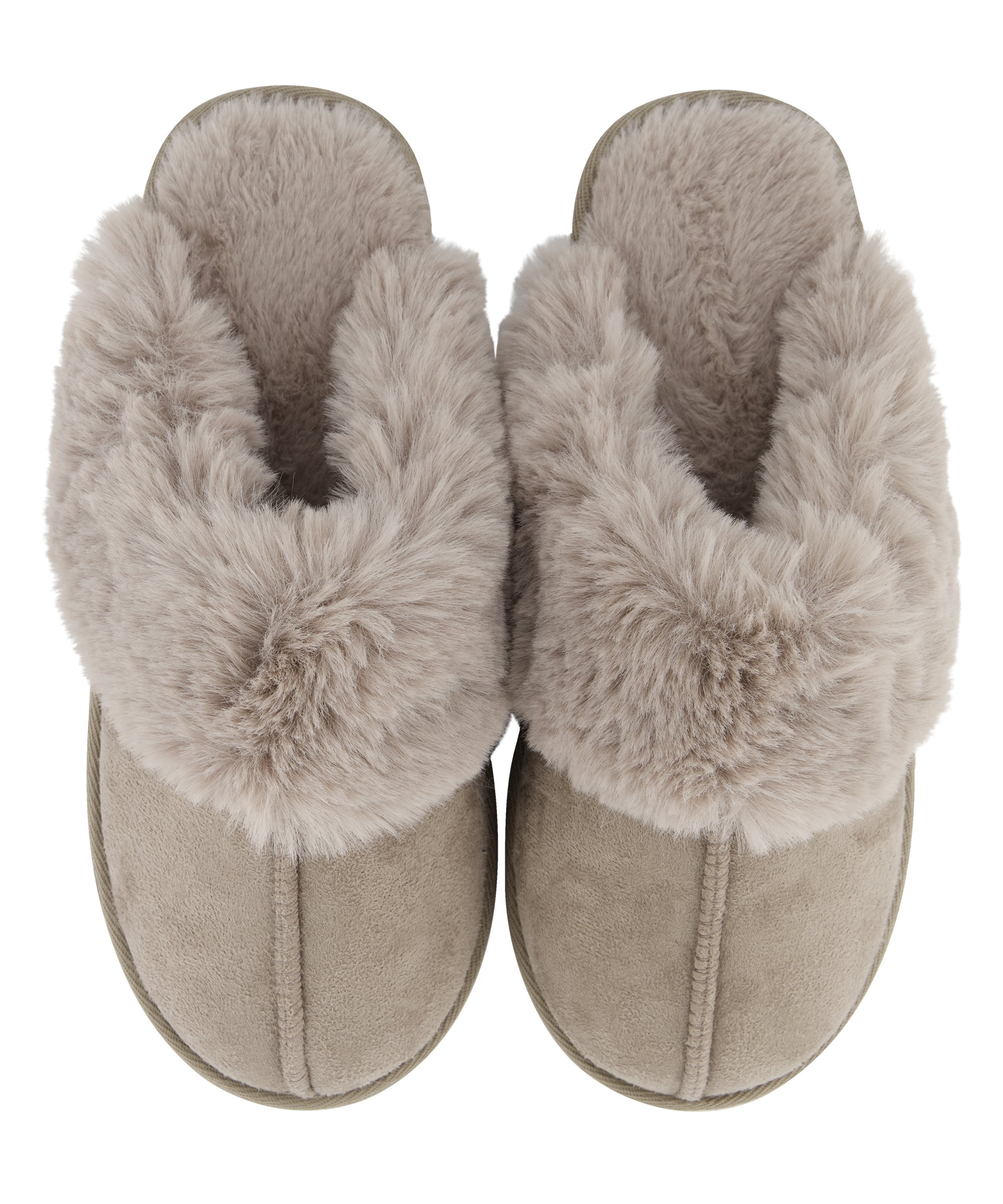Teddy Mule Slipper, Brown, main