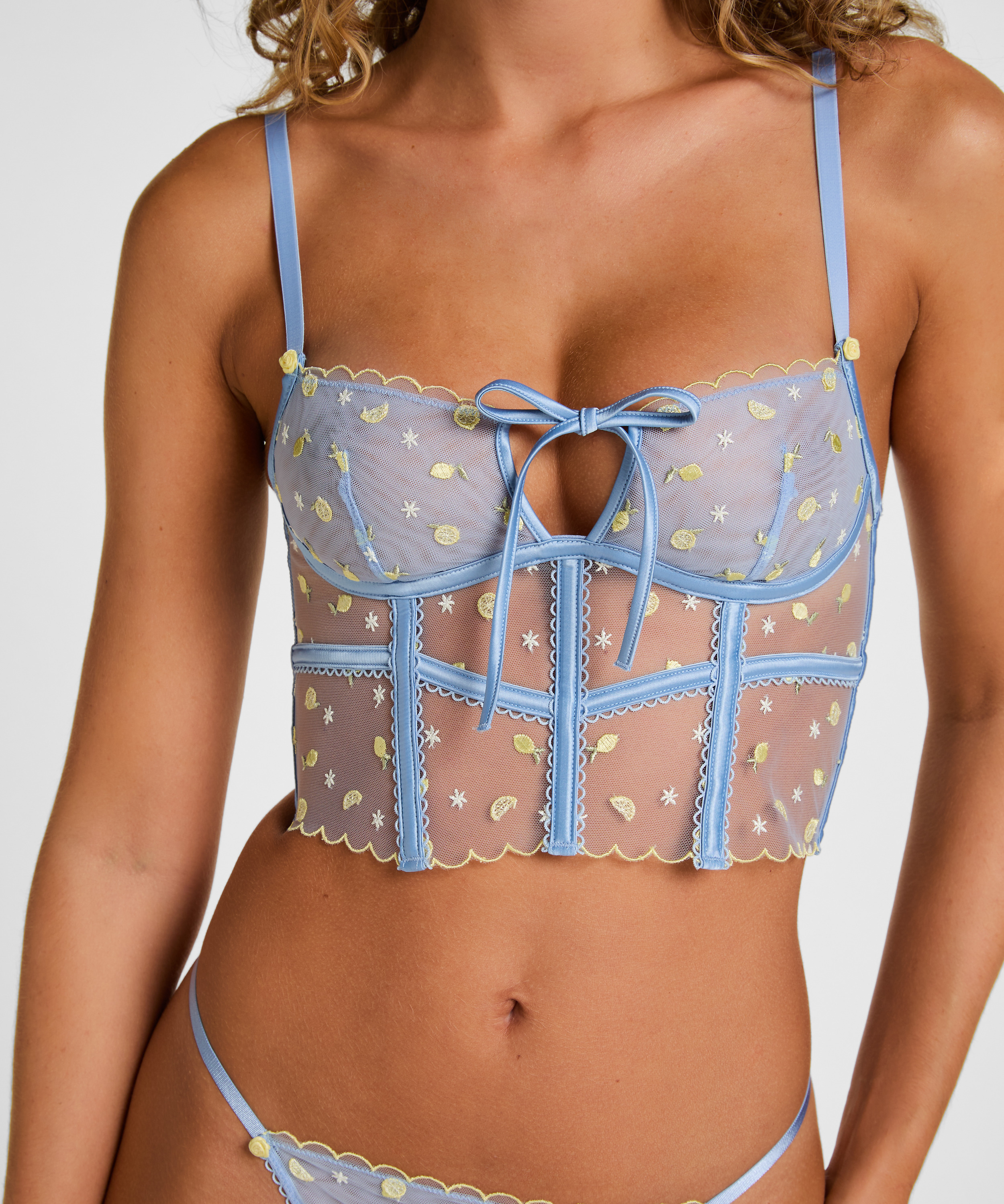 Bustier Harriet, Blue, main