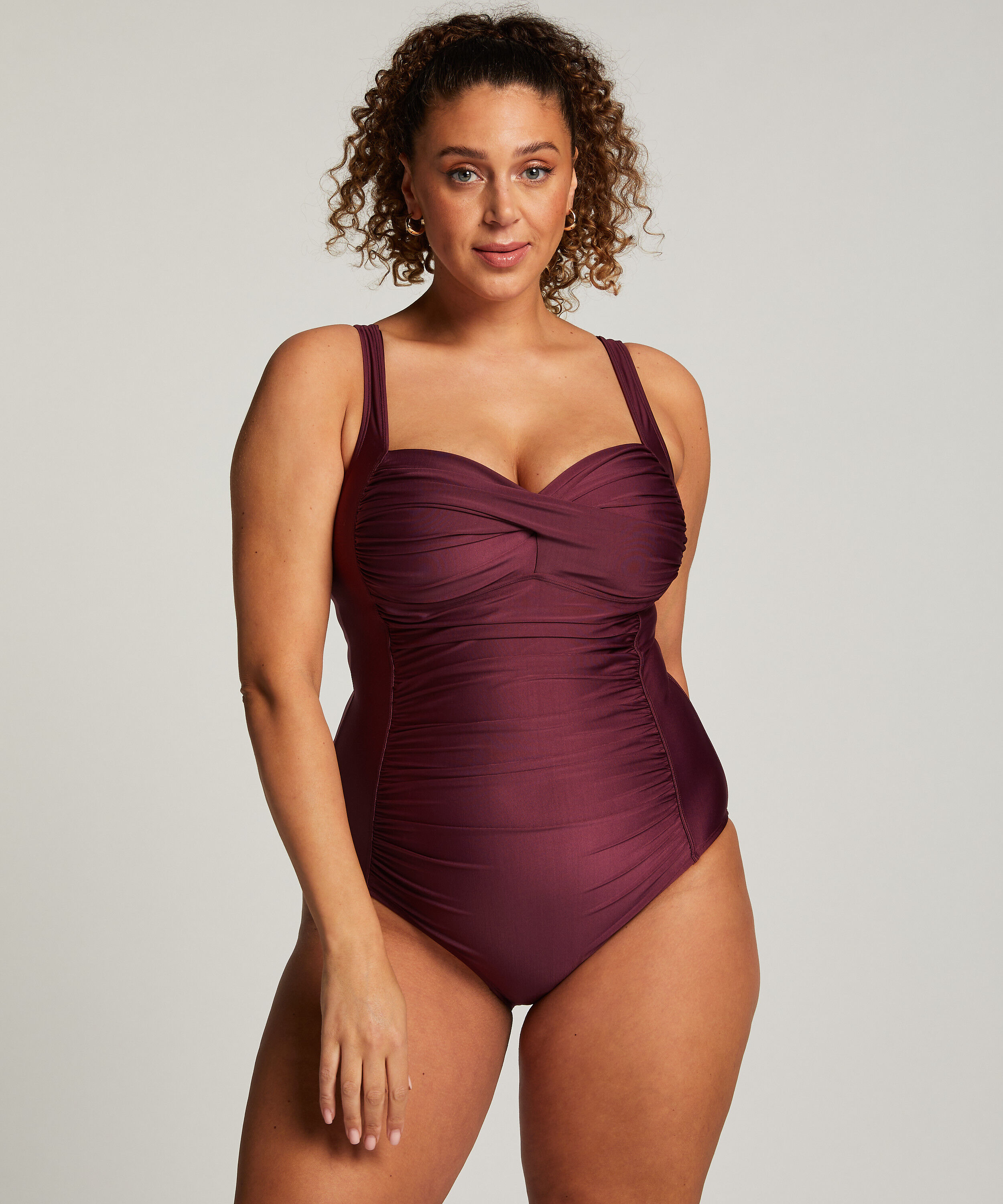 Shaping Ocean Swimsuit, Purple